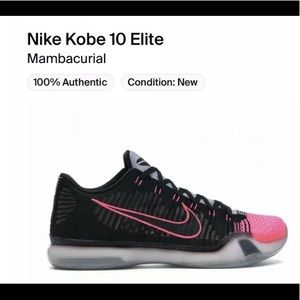 Nike Kobe X Elite low Mambacurial 10.5